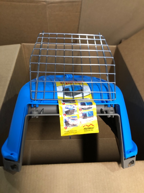 Photo 1 of **MISSING HARDWARE**
MidWest Homes for Pets Pet Carrie Blue 22-Inch 
