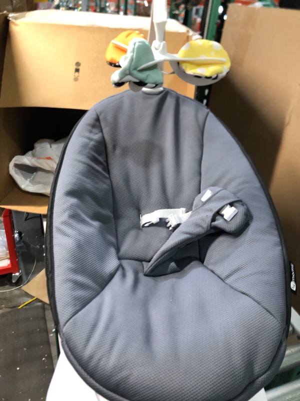 Photo 3 of 4moms RockaRoo Baby Rocker - Dark Grey Cool Mesh- 29.5"D x 16.5"W x 27.5"H
