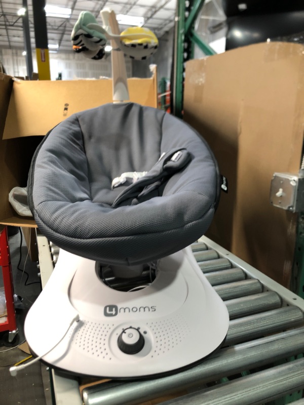 Photo 2 of 4moms RockaRoo Baby Rocker - Dark Grey Cool Mesh- 29.5"D x 16.5"W x 27.5"H
