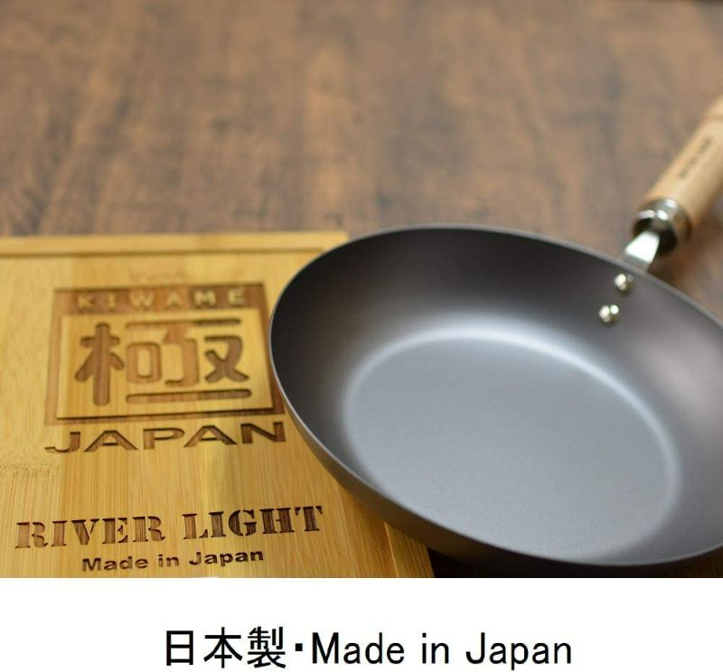 Photo 4 of  River Light Iron Frying Pan, Kyoku, Japan, 11.8 inches (30 cm, 