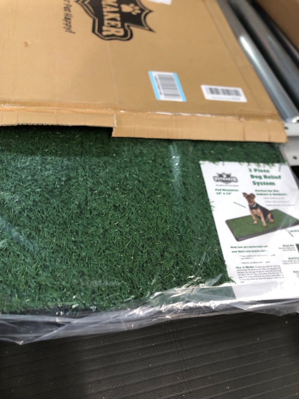 Photo 2 of *USED/SEE NOTES* Artificial Grass Puppy Pee Pad for Dogs and Small Pets - 20x25 