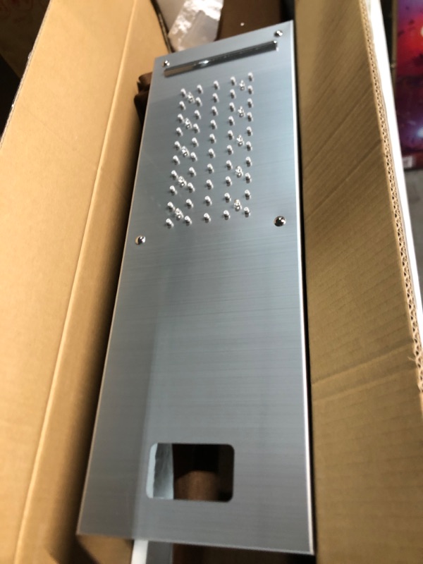 Photo 1 of  Rainfall Waterfall Shower Head Rain Massage System with LED Body Jets, Stainless Steel