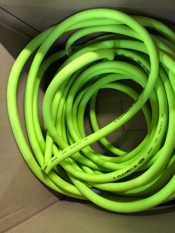 Photo 2 of *USED* Flexzilla HFZG575YW-E Garden Lead-in Hose 5/8 in. x 75 ft HFZG575YW 5/8" x 75' (feet) Hose