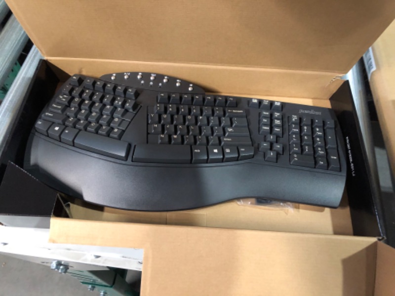 Photo 3 of Wireless Ergonomic Keyboard with Gel Wrist Rest Bundle