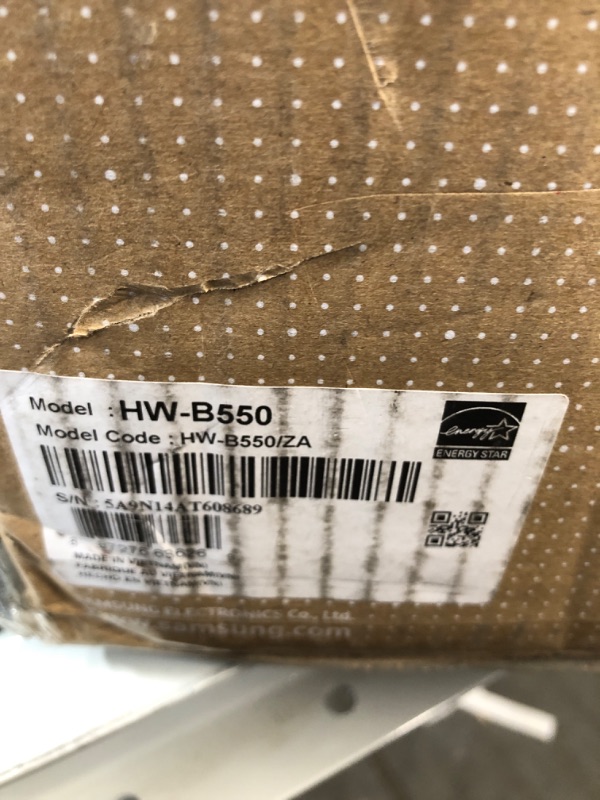 Photo 4 of Samsung HW-B550 2.1ch Soundbar and Subwoofer with Dolby with an Additional 2 Year Coverage by Epic Protect (2022) B550 