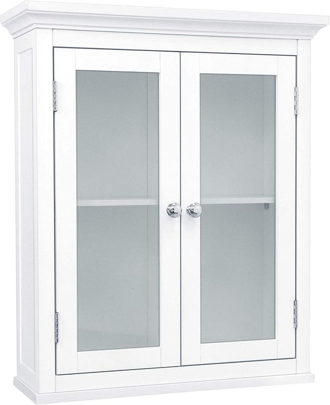 Photo 1 of *NEW IN BOX* Elegant Home Fashions Madison Detachable Bathroom Cabinet, One Size, White & Neal Bathroom Cabinet, One Size, White Cabinet + Cabinet