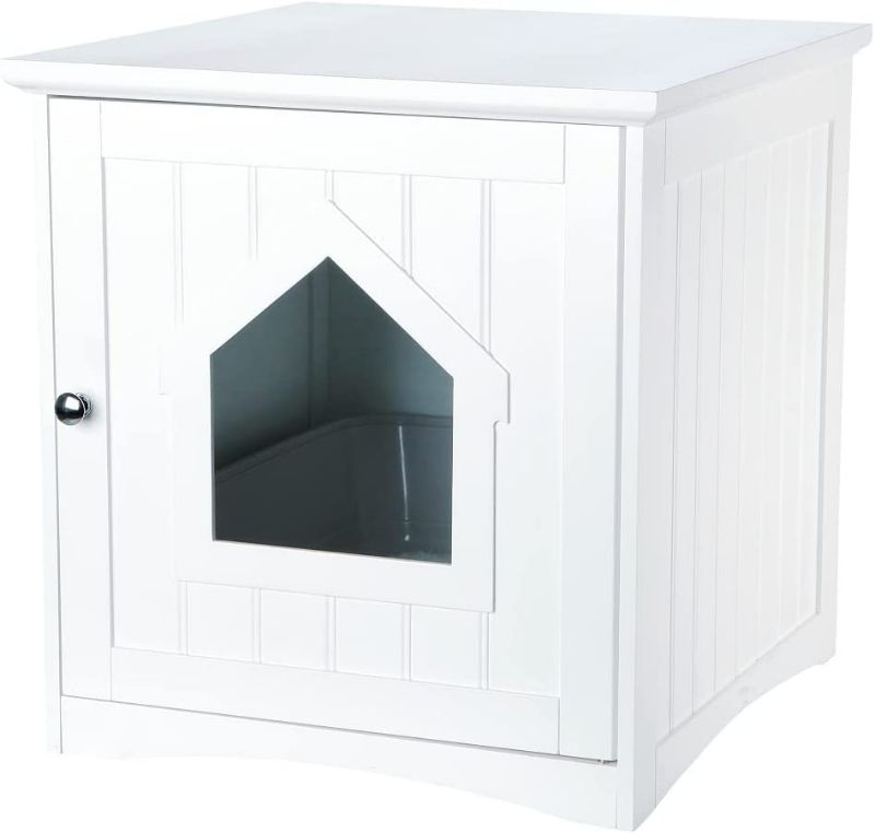 Photo 1 of *BRAND NEW* TRIXIE Litter Box Enclosure, Hidden Kitty Litter Box Cabinet White