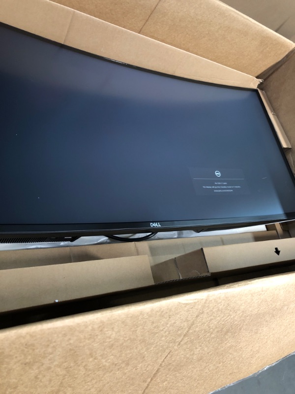 Photo 3 of Dell U3821DW UltraSharp Curved USB-C Hub Monitor - 37.52-inch WQHD (3840 x 1600) 60Hz 2300R Curvature Display, 8ms Response time, USB-C/DP/HDMI/RJ-45, Height/Slant/Tilt/Swivel Adjustability - Silver 38 Inches U3821DW