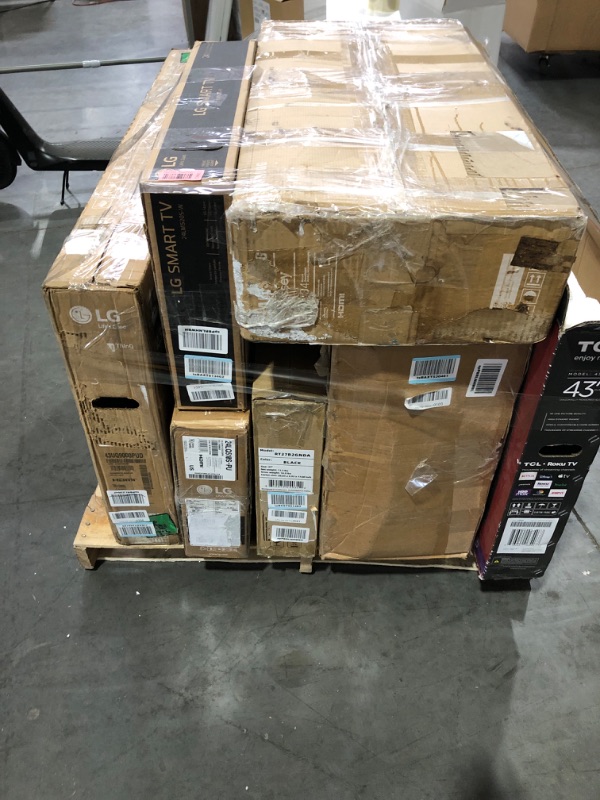 Photo 1 of MISC PALLET OF TVs 