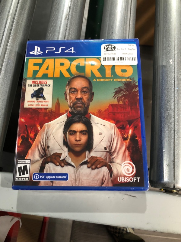 Photo 1 of *FACTORY SEALED** Far Cry 6 PlayStation 4 Standard Edition with Free Upgrade to the Digital PS5 Version