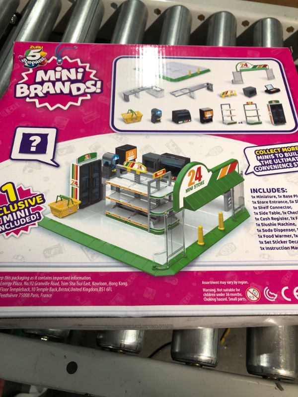 Photo 2 of 5 Surprise Mini Brands Mini Convenience Store Playset with 1 Exclusive Mini by ZURU, Multicolor Series 3