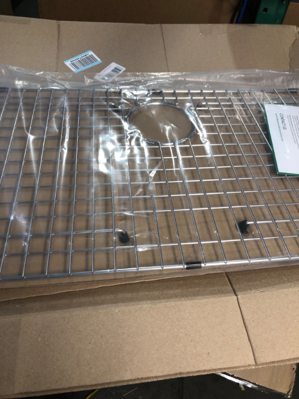 Photo 1 of  Stainless Steel Bottom Grid  Single Bowl, 30 x 16 