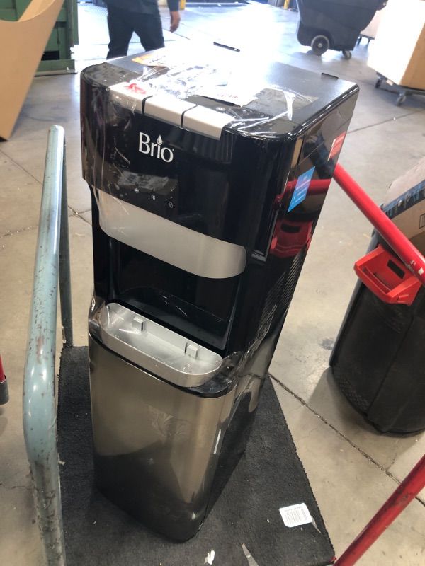 Photo 3 of *USED* Brio Bottom Loading Water Cooler Water Dispenser – Essential Series - 3 Temperature Settings - Hot, Cold & Cool Water - UL/Energy Star Approved