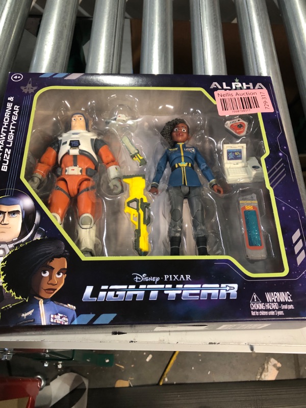 Photo 2 of Disney / Pixar Alpha Class Alisha Hawthorne & Buzz Lightyear Action Figure 2-Pack