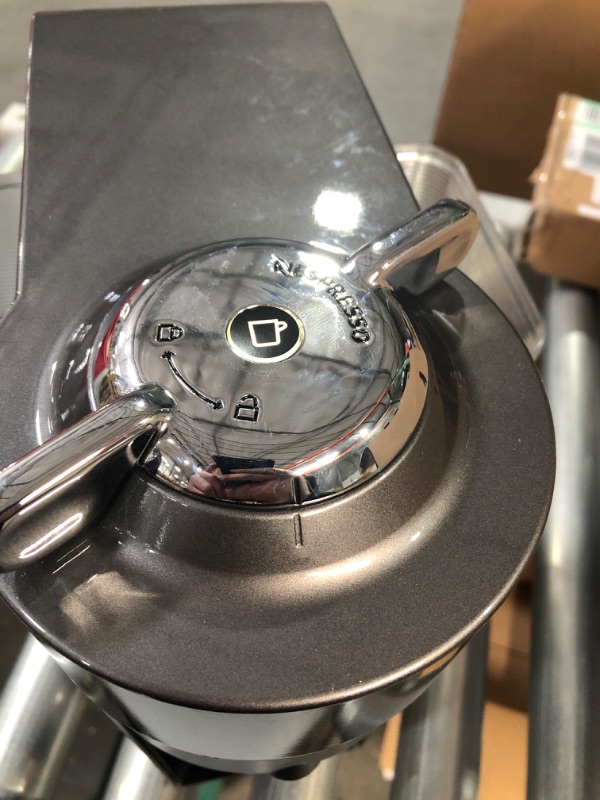 Photo 2 of * USED* Nespresso VertuoPlus Coffee and Espresso Machine by De'Longhi with Milk Frother, Grey Machine + Aero Gray