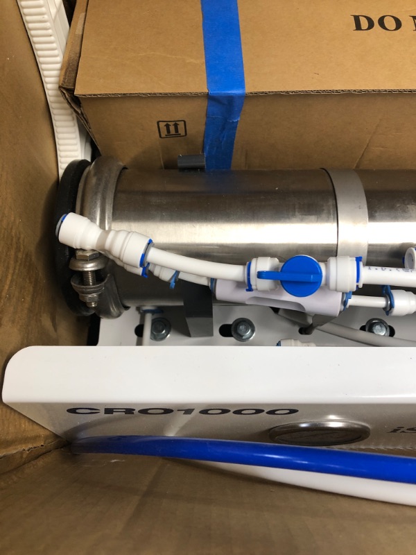 Photo 2 of * USED* iSpring CRO1000 4-Stage Tankless Commercial Reverse Osmosis Water Filtration System, for House, Restaurant, Small Business, and Light Industrial Use,1000 GPD High Flow, Upgraded Size Filters