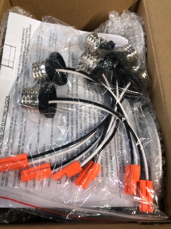 Photo 2 of 6 Pack 4 Inch 5CCT LED Can Lights with Night Light, CRI90, 850lm, 11W=80W, Baffle Trim, 2700K/3000K/3500K/4000K/5000K Selectable, Dimmable, Damp Rated Retrofit Recessed Lighting, Install in Can 5cct | 6 Pack Retrofit 4 Inch