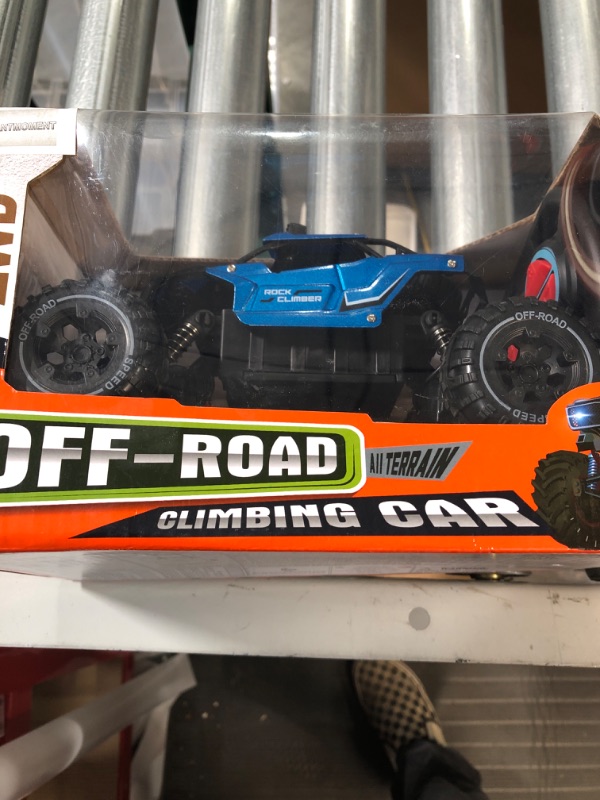 Photo 2 of  Rock Crawler 2.4Ghz Remote Control Car Off Road RC Monster Truck (Blue)