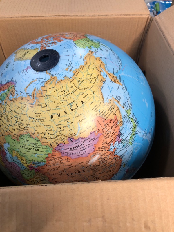 Photo 2 of *USED * 13" World Globe