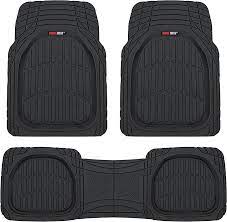 Photo 1 of  Black Deep Dish All-Weather Car Mats, Waterproof Trim-To Fit