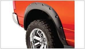 Photo 1 of **SEE NOTES**
Bushwacker Pocket Style Fender Flares - Dodge Ram Truck 1500 - 4 Piece Complete Set. Flares are for ultra-wide tires
