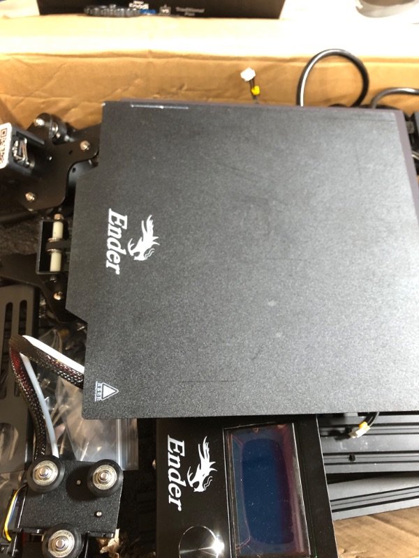 Photo 4 of *FOR PARTS* Official Creality Ender 3 Pro 3D Printer with Removable Build Surface Plate and Branded Power Supply