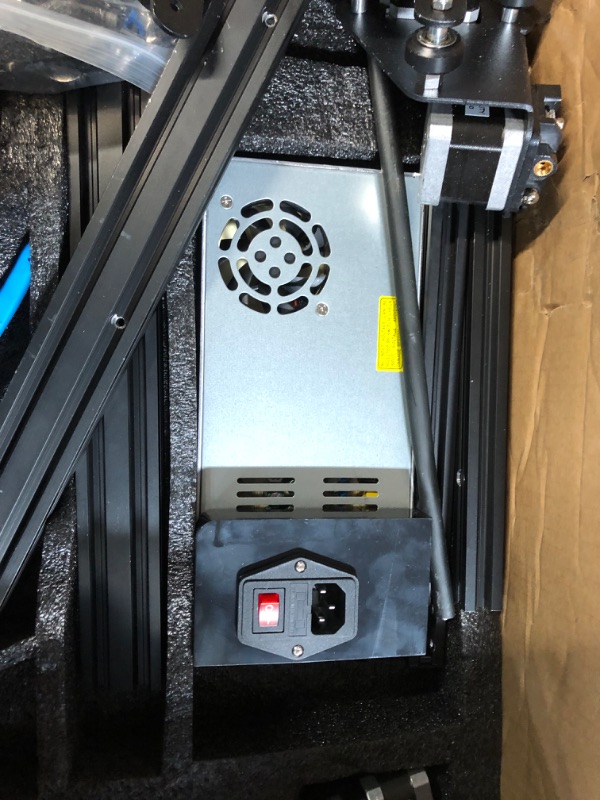 Photo 6 of *FOR PARTS* Official Creality Ender 3 Pro 3D Printer with Removable Build Surface Plate and Branded Power Supply