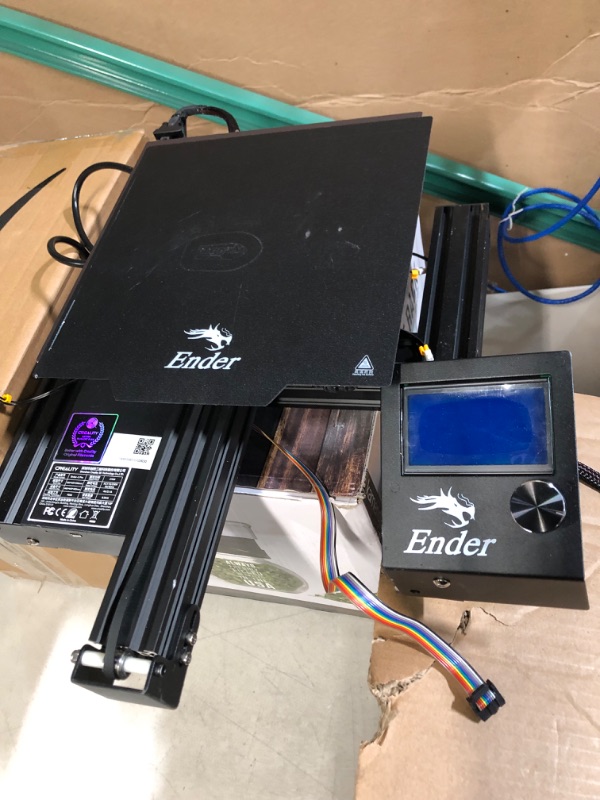 Photo 2 of *FOR PARTS* Official Creality Ender 3 Pro 3D Printer with Removable Build Surface Plate and Branded Power Supply