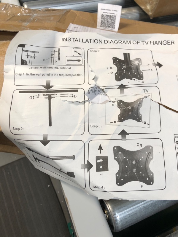 Photo 4 of ***SEE NOTES***Full Motion TV Monitor Wall Mount Bracket Articulating Arms, 13-42 Inch LED LCD Flat , 44lbs 