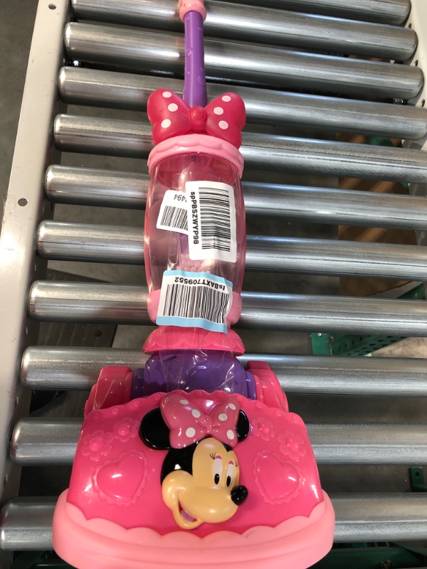 Photo 2 of Disney Junior Minnie Mouse Twinkle Bows Play Vacuum with Lights and Realistic Sounds