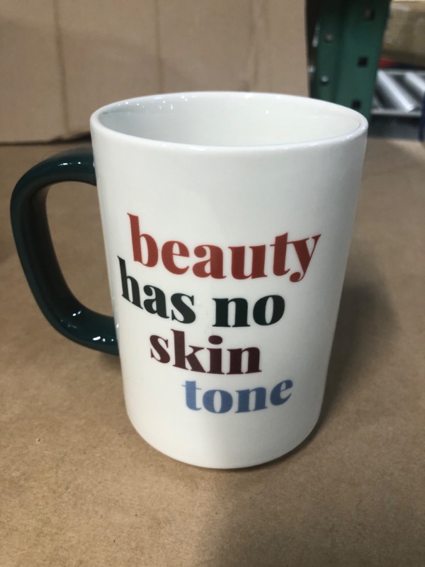 Photo 2 of 16oz Stoneware Beauty Has No Skin Tone Mug