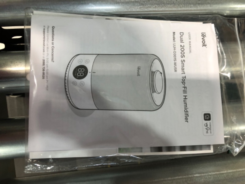 Photo 3 of [USED] 0.8 Gal. Smart Ultrasonic Cool Mist Humidifier