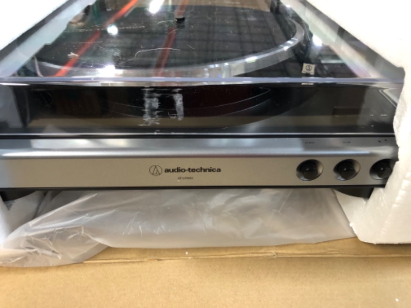 Photo 5 of [USED/DAMAGE] Audio-Technica AT-LP60X-GM Fully Automatic Belt-Drive Stereo Turntable