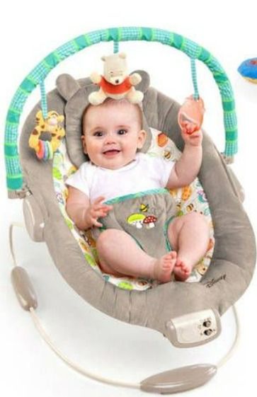 Photo 1 of [USED] Bright Starts Disney Baby Bouncer Seat - Winnie the Pooh