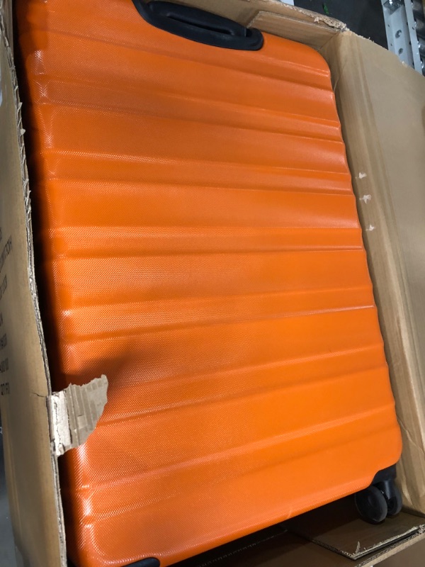 Photo 4 of [used] Amazon Basics 30-Inch Hardside Spinner, Orange