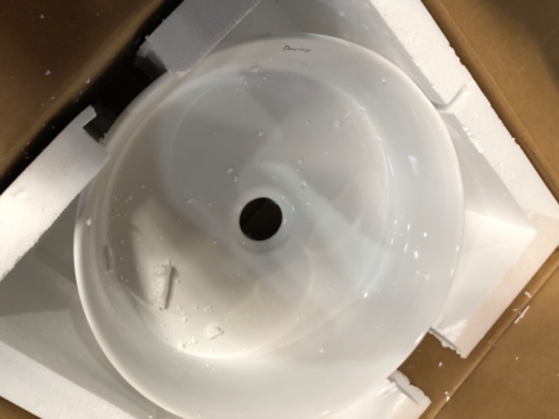 Photo 3 of [USED] Davivy 14.2'' Round Bathroom Sink 