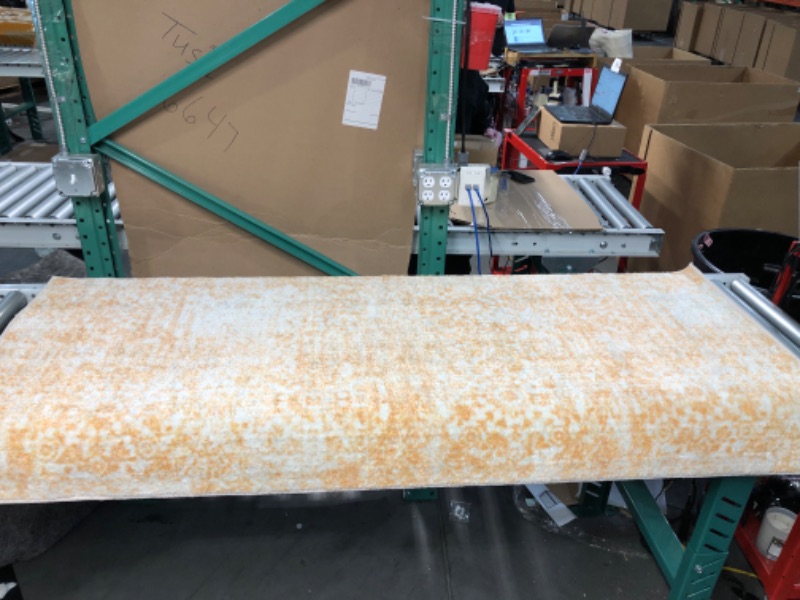 Photo 1 of 70" x 24" Orange Runner Rug