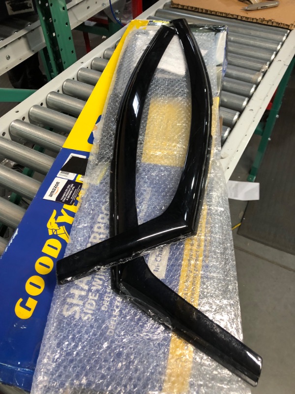 Photo 2 of Goodyear Shatterproof in-Channel Window Deflectors for Toyota Corolla 2020-2023 Sedan, Rain Guards,4 pcs