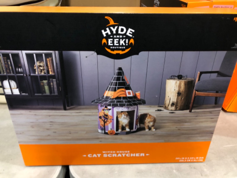 Photo 2 of Halloween Witch House Cat Scratcher - Hyde &#38; EEK! Boutique&#8482;