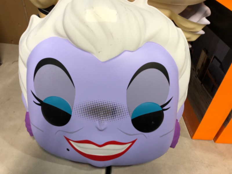 Photo 1 of  Disney Ursula Oversized Halloween Costume Mask