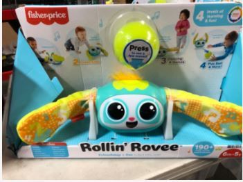 Photo 2 of Fisher-Price Rollin’ Rovee Learning Toy with Music Lights and Smart Stages Educational Content for Baby Toddler and Preschool Kids