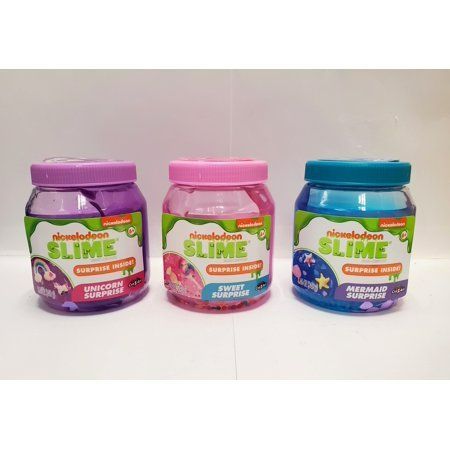 Photo 1 of Cra-Z-Art Nickelodeon Surprise Slime Jars 8.46oz - Colors May Vary