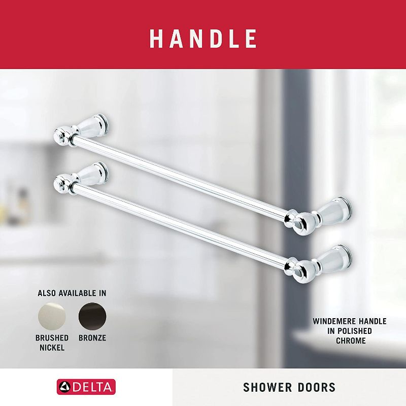 Photo 1 of **HANDLES ONLY: SEE NOTES** Chrome Track Rain Windemere Handle Chrome