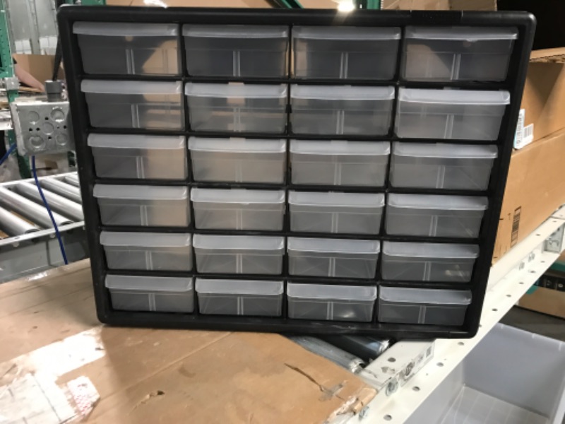 Photo 5 of **USED: SEE NOTES** Homak 24-Drawer Parts Organizer, Black, HA01024152