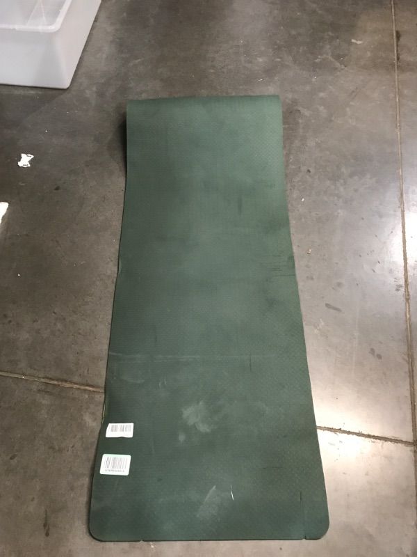 Photo 5 of **USED: SEE NOTES** Yoga Mat 1/3 inch QMKGEC Exercise Mats 8mm Non Slip Extra Thick 