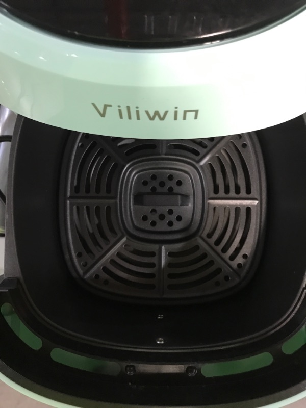 Photo 6 of **USED: SEE NOTES** VILIWIN 4.5 QT Digital Air Fryer BLUE