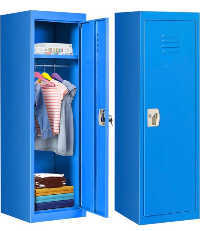 Photo 1 of *USED* Lockers for Kids Bedroom, Toddler Metal Locker Storage Cabinet 