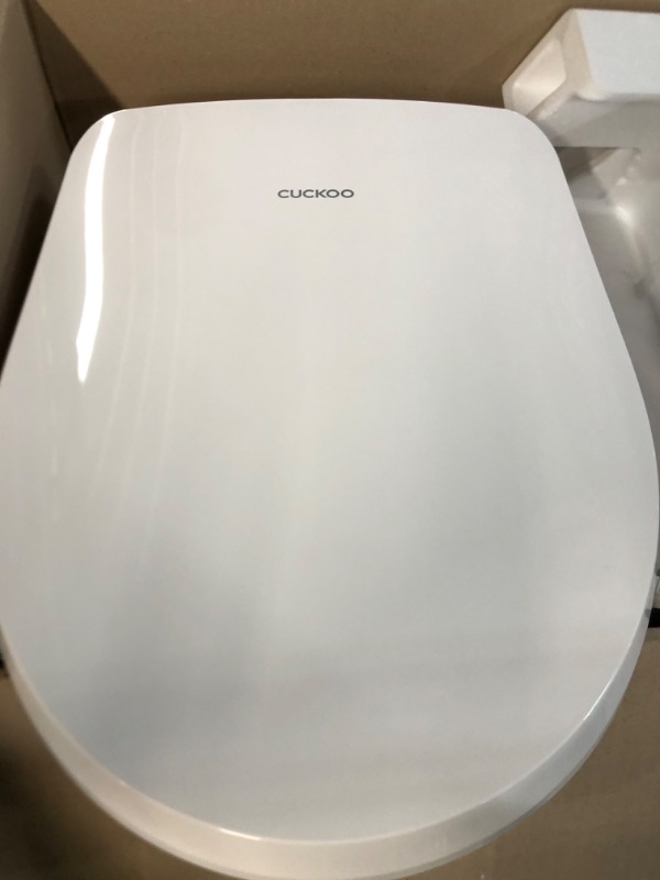 Photo 2 of *USED BUT LIKE NEW* CUCKOO CBT-I1030RW | Remote Controlled Electric Bidet for Elongated Seats