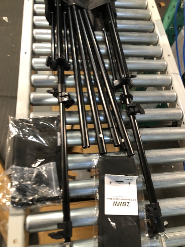 Photo 1 of *USED* Backdrop Stand 8.5x10ft, ZBWW Photo Video Studio Adjustable Backdrop Stand for Parties, Wedding, Photography, Advertising Display 8.5*10 ft
