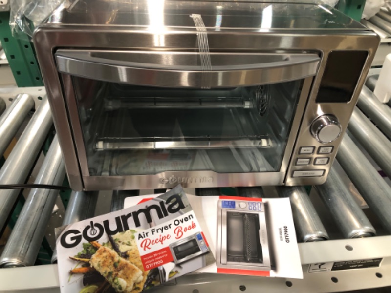 Photo 3 of ***SEE NOTES*** Gourmia Digital Stainless Steel Toaster Oven Air Fryer, Stainless Steel